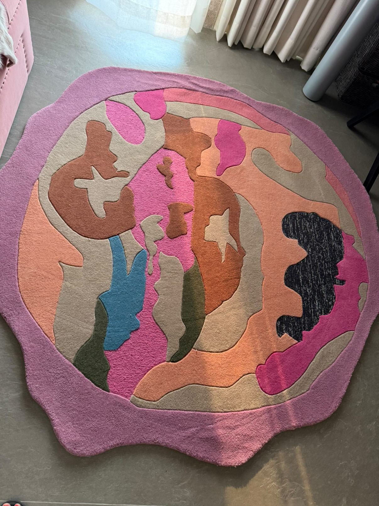Swirl Wool Rug