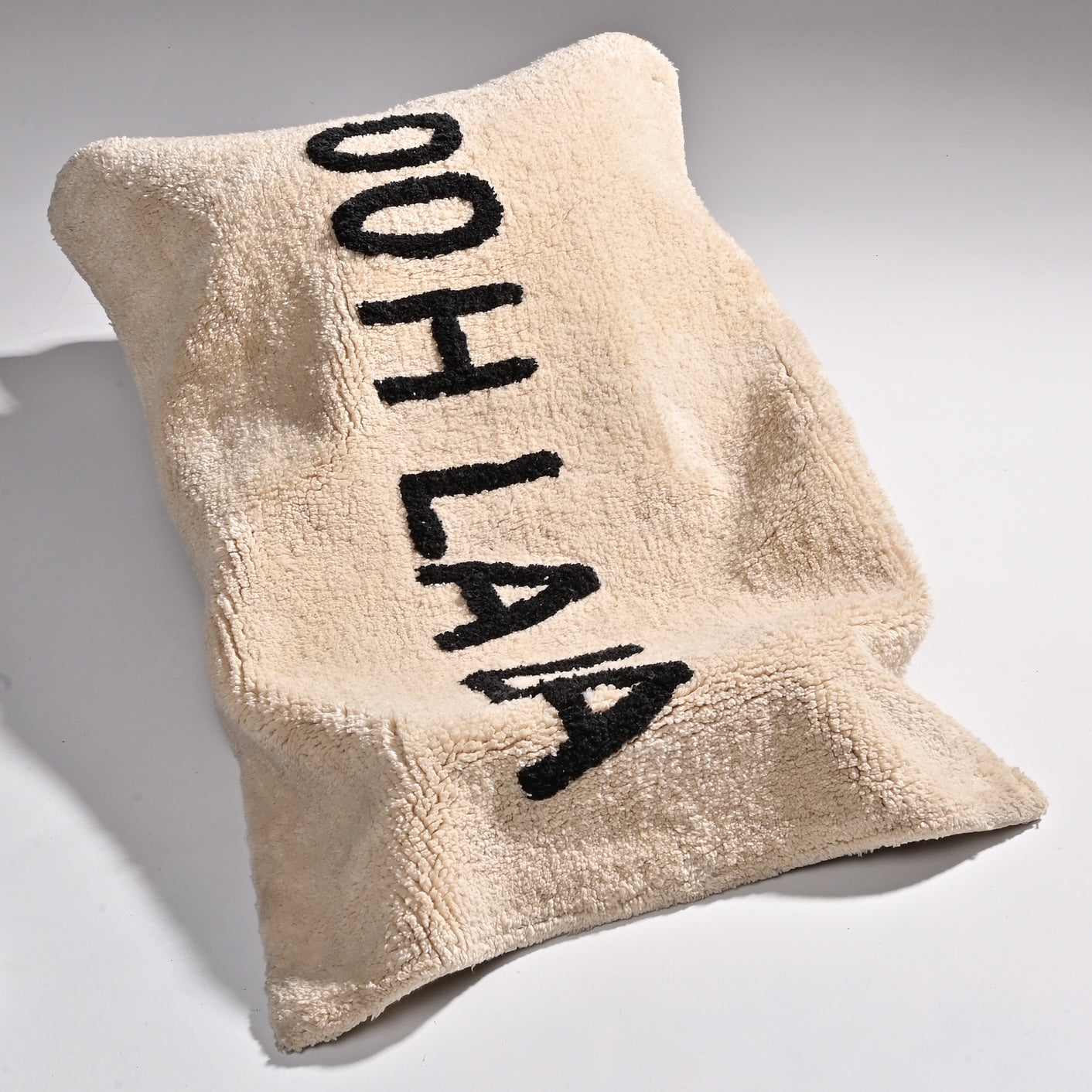 Custom - 100% Organic Cotton Bath Rug - Beige