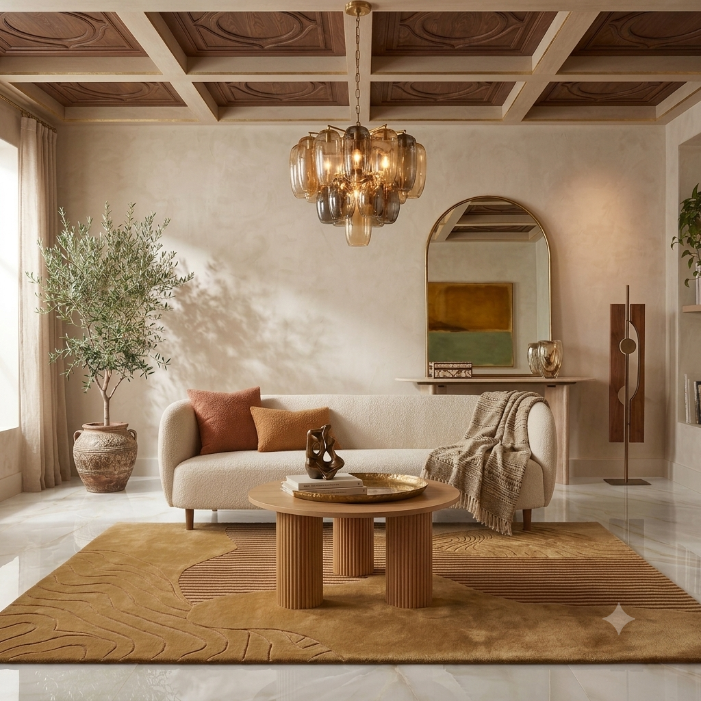 Chroma Hand Tufted Wool Silk Rug