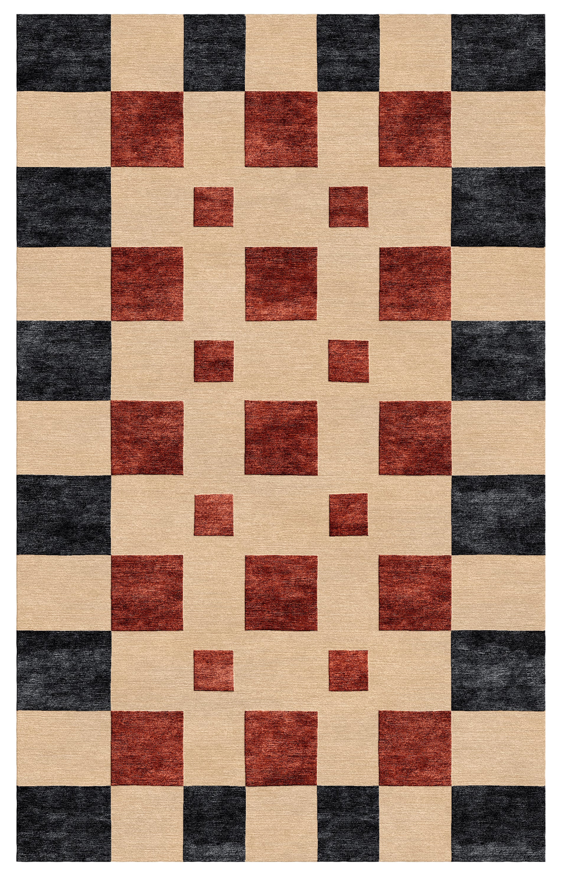 Nordic Wool Silk Rug