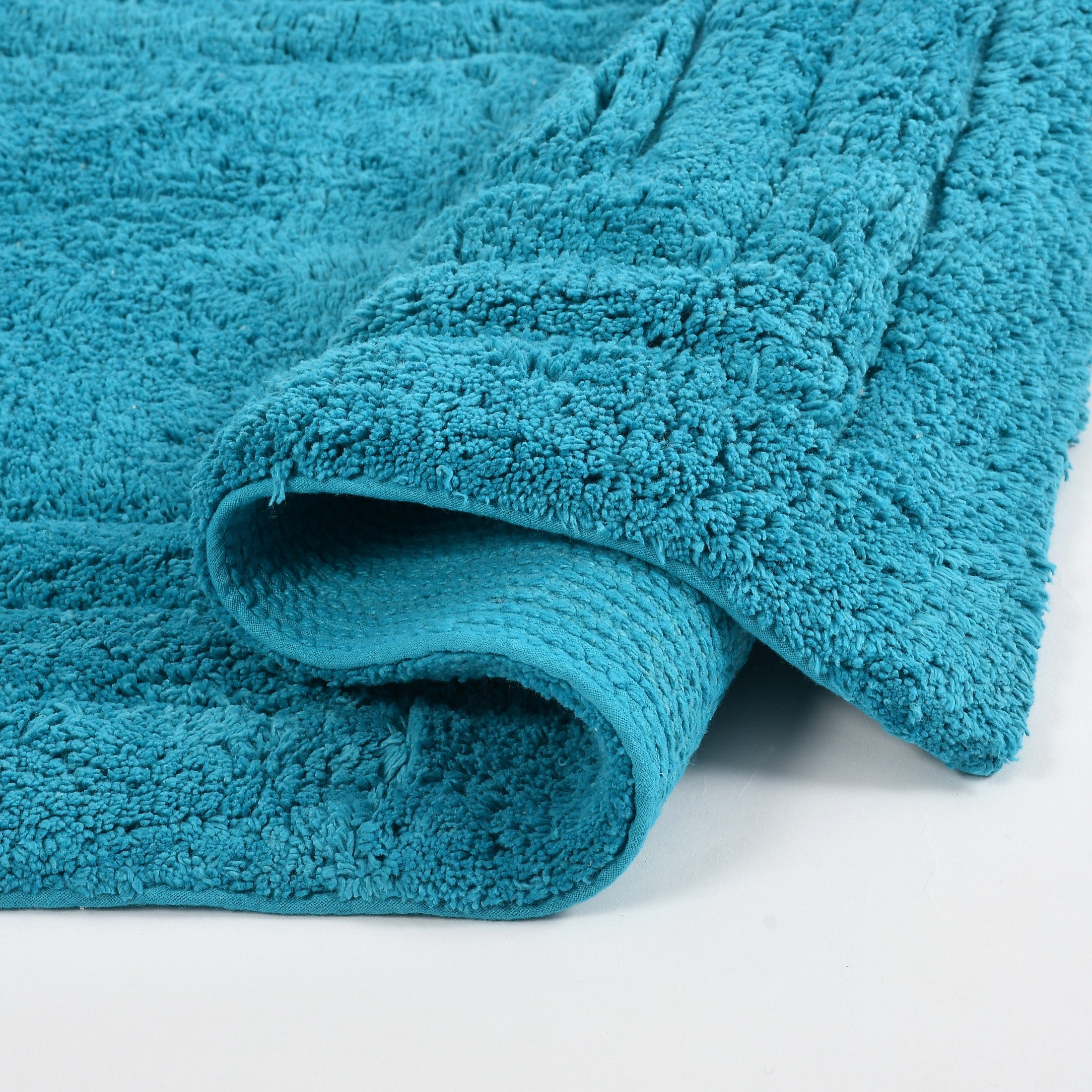 Cyan - 100% Organic Cotton Minimalist Bath Mat