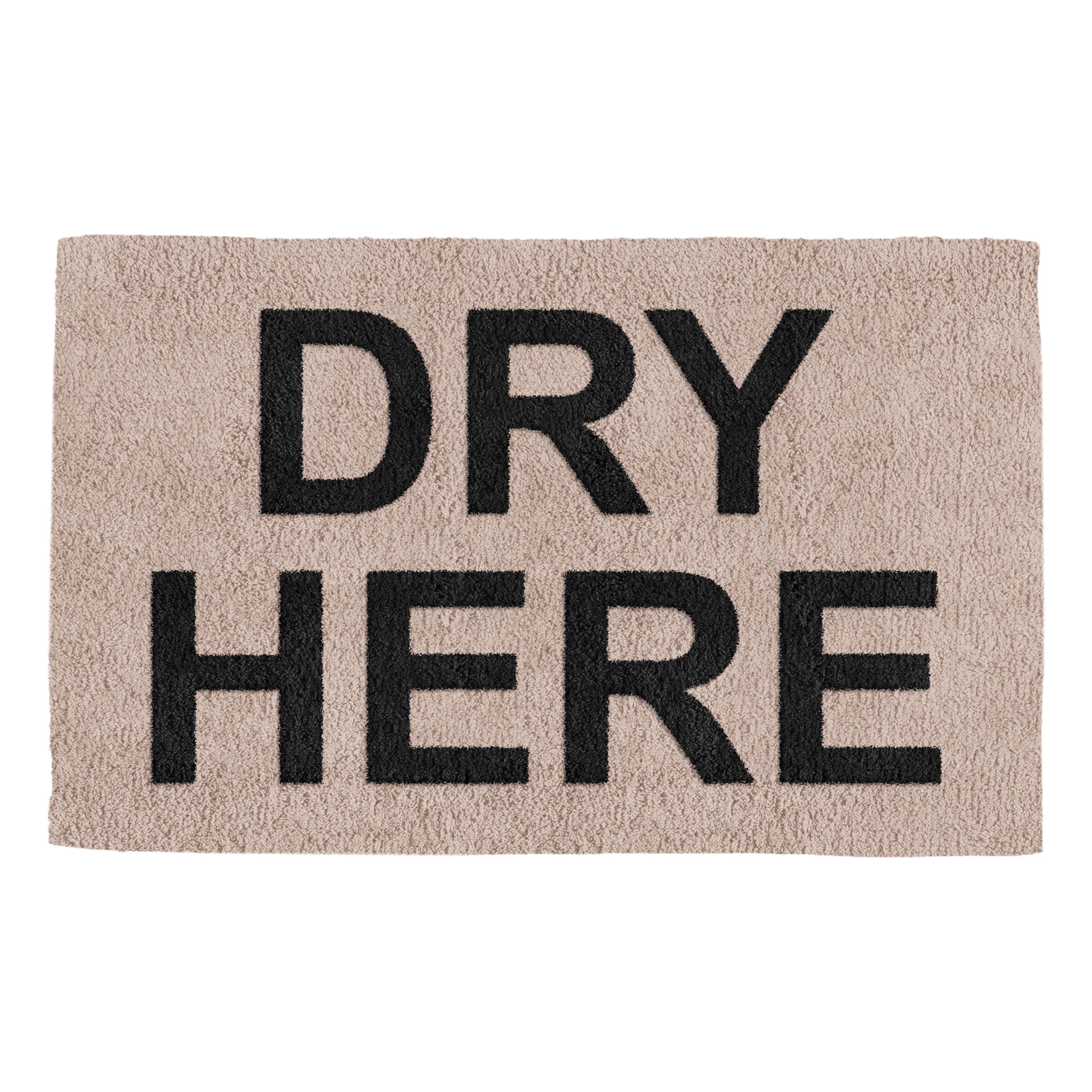 Custom Bath Rug - 100% Organic Cotton - Silver Grey