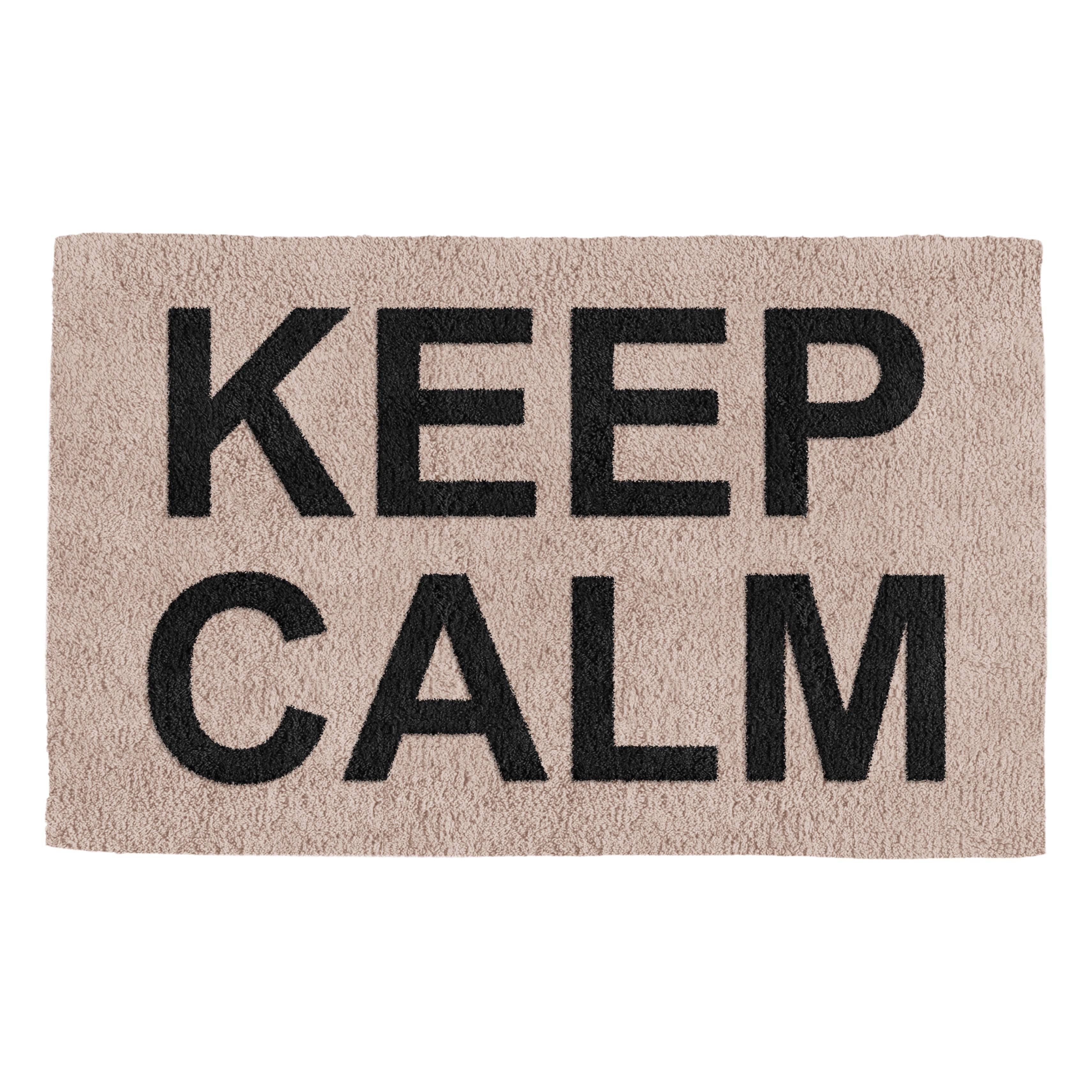 Custom Bath Rug - 100% Organic Cotton - Silver Grey