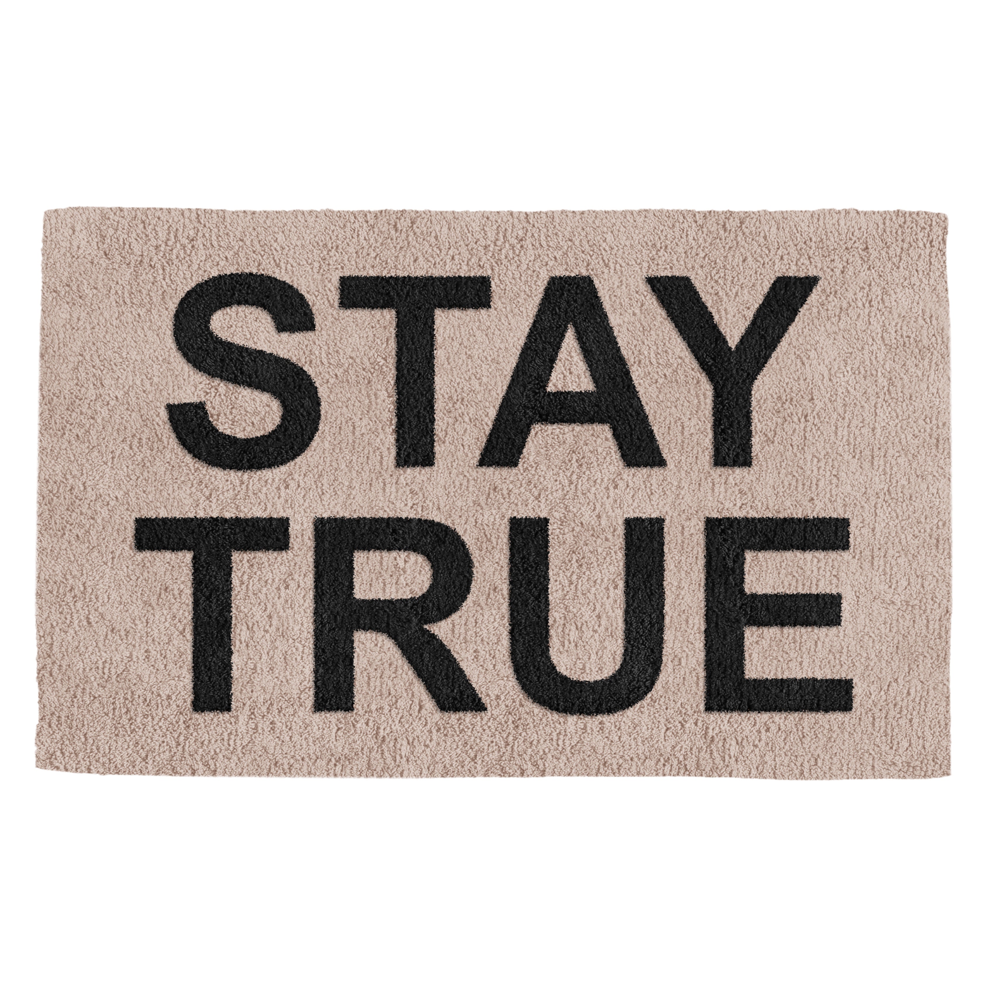 Custom Bath Rug - 100% Organic Cotton - Silver Grey