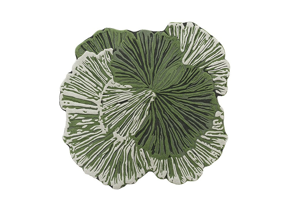 Apex Hand Tufted Wool Rug - Green