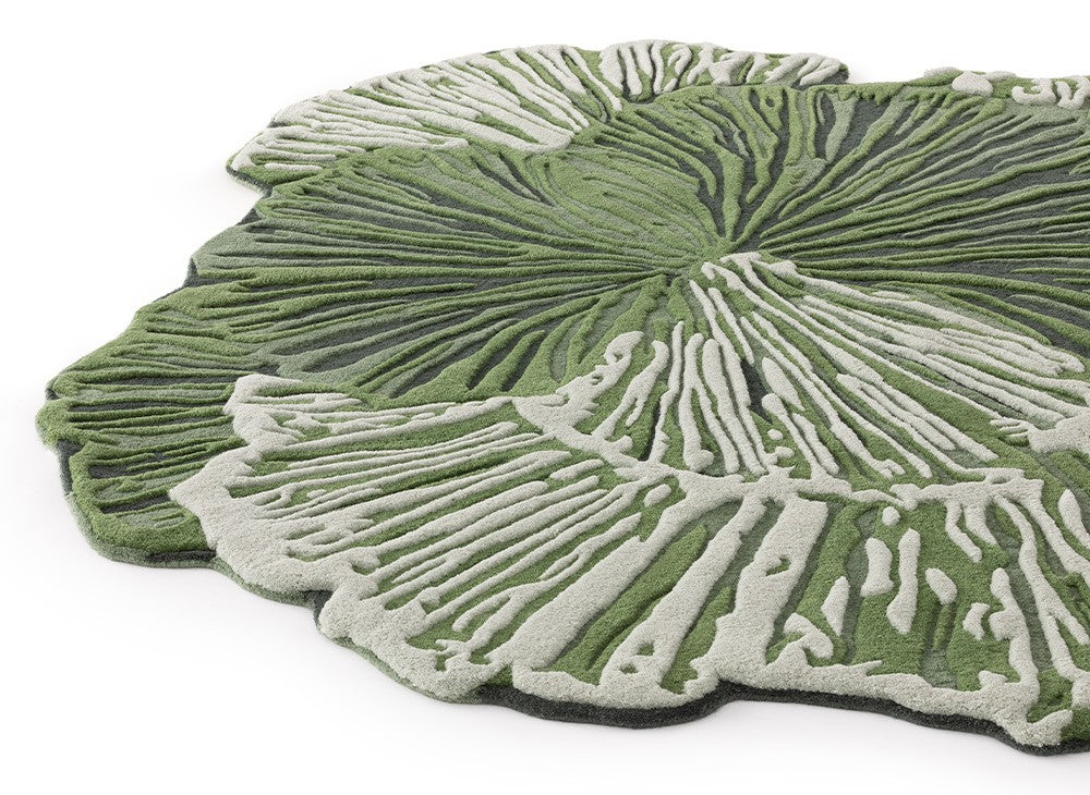 Apex Hand Tufted Wool Rug - Green