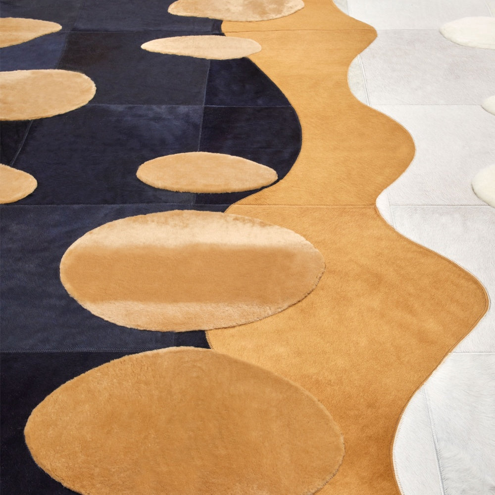 Valen Hand Tufted Wool Silk Rug