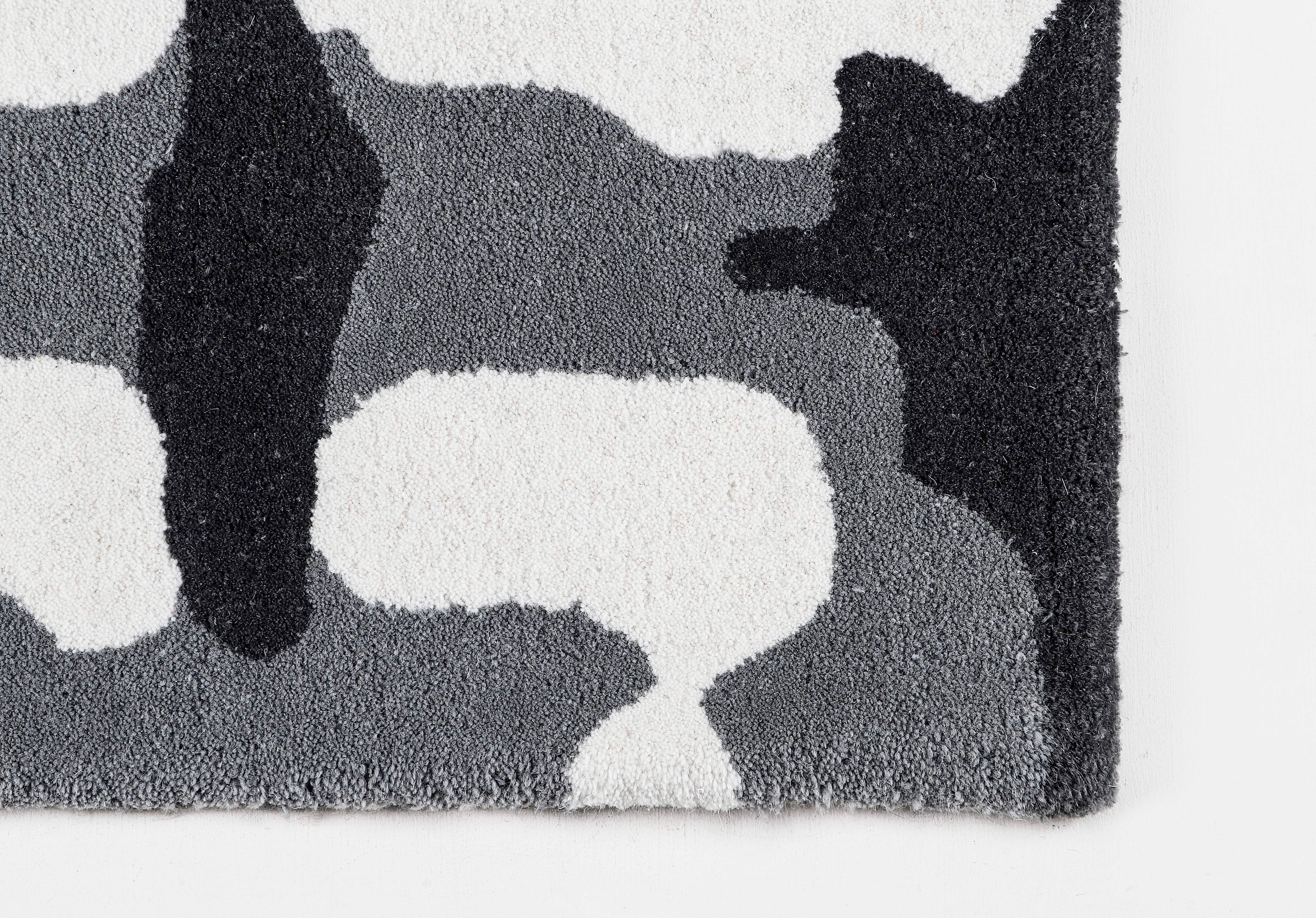 Abstract Wool Rug