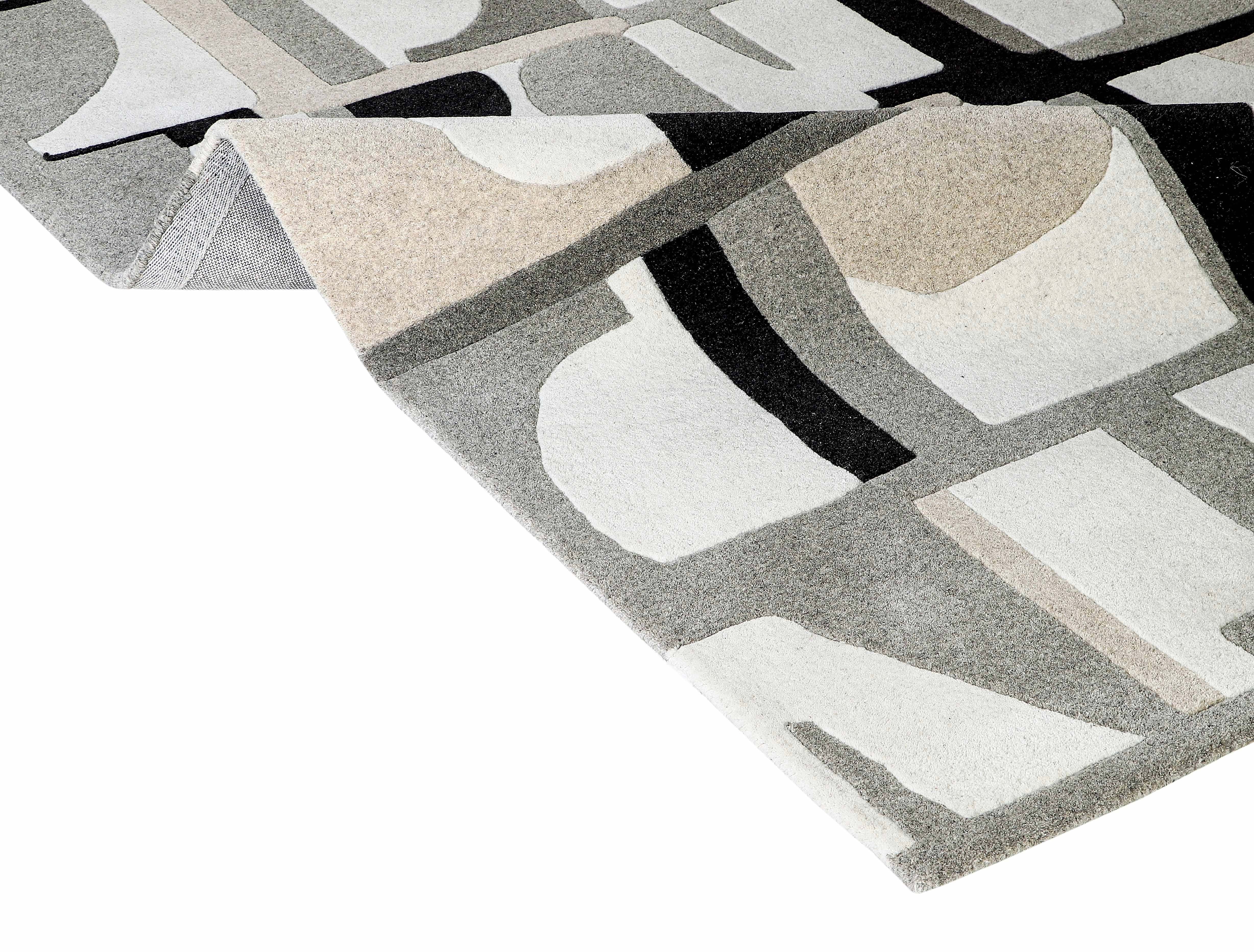 Knobs Wool Rug