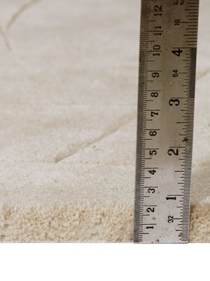 hand tufted rug pile height