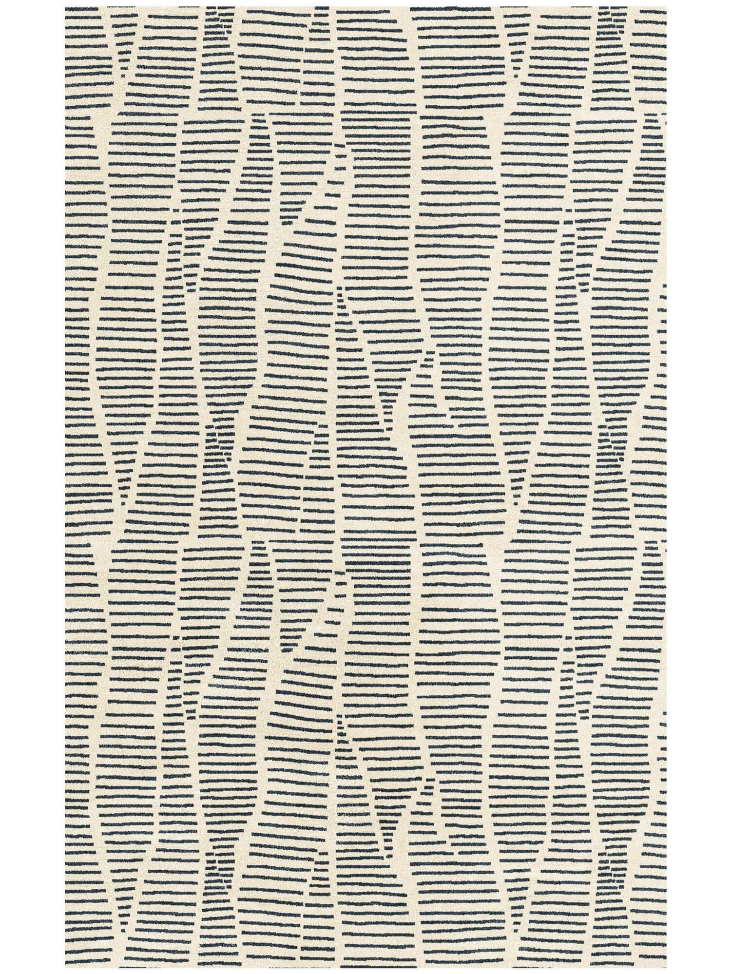 beige tufted wool rug