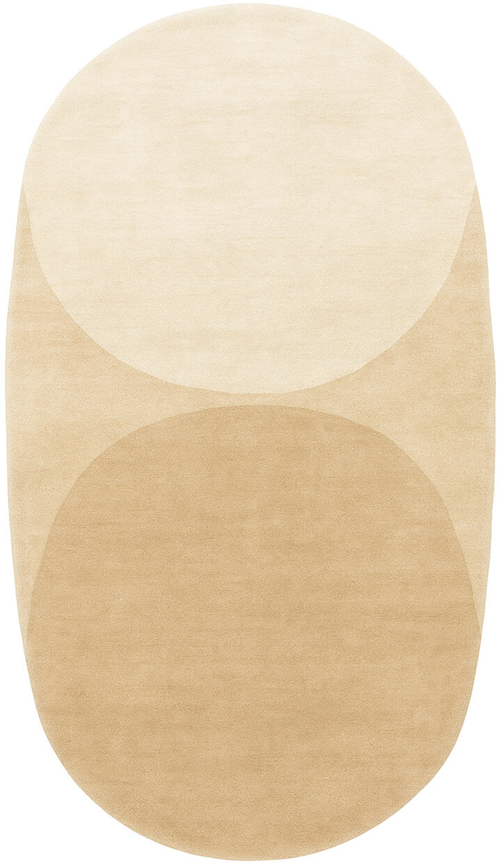 Ivory Hand Tufted Wool Rug