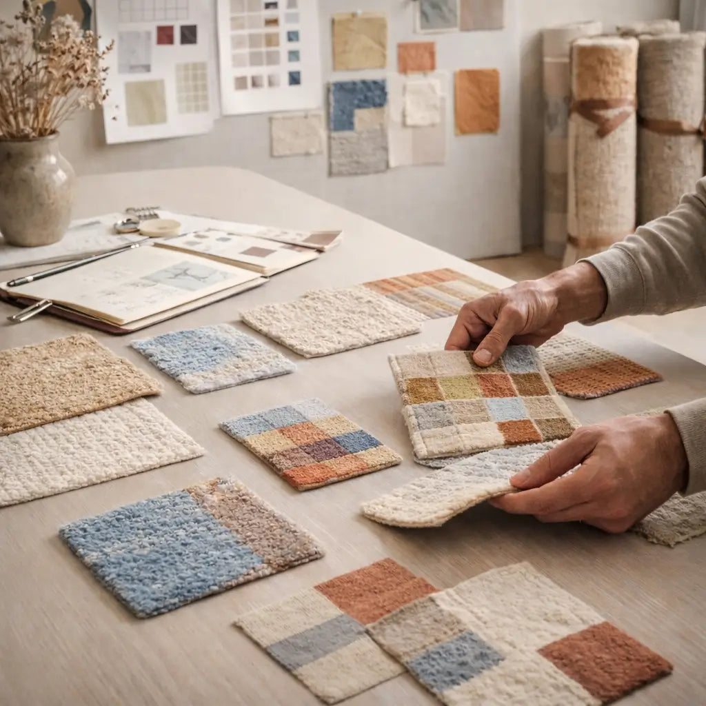 keva living rug swatches