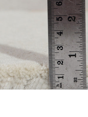 hand tufted wool rug pile height