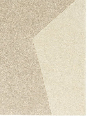 tufted wool rug close view