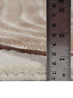 wool rug pile height