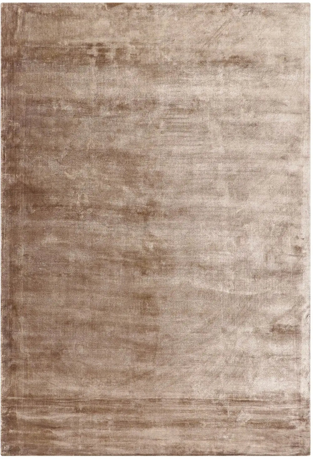 neutral tan handloom viscose area rug for living room