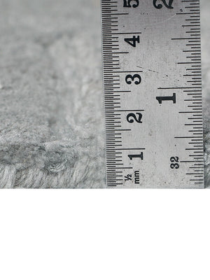 hand tufted wool rug pile height