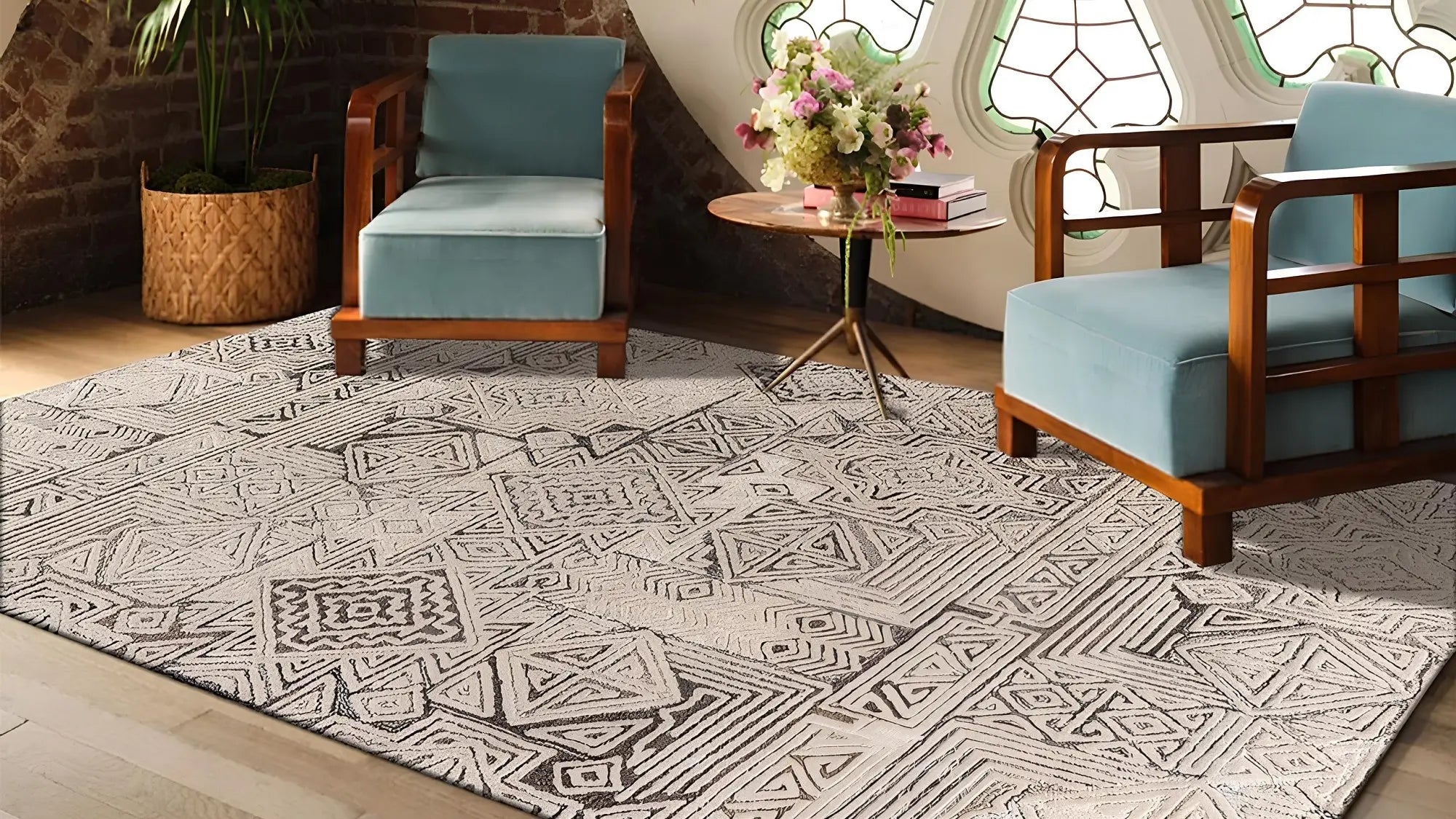 keva living designer custom rug