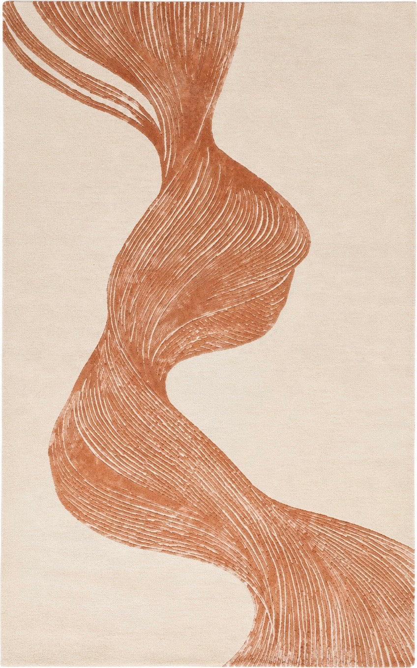 Terra Hand Tufted Wool Silk Rug