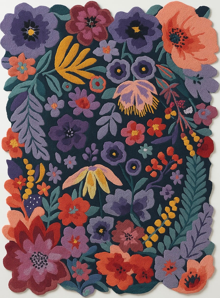 Bloom Wool Rug
