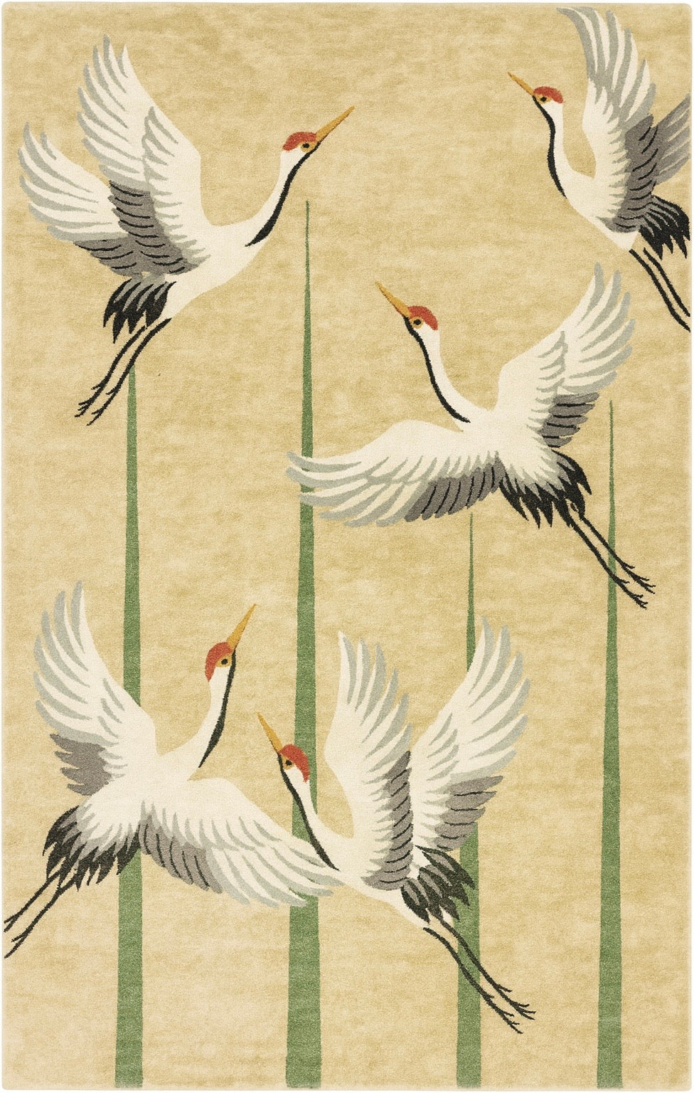 Flock Wool Rug