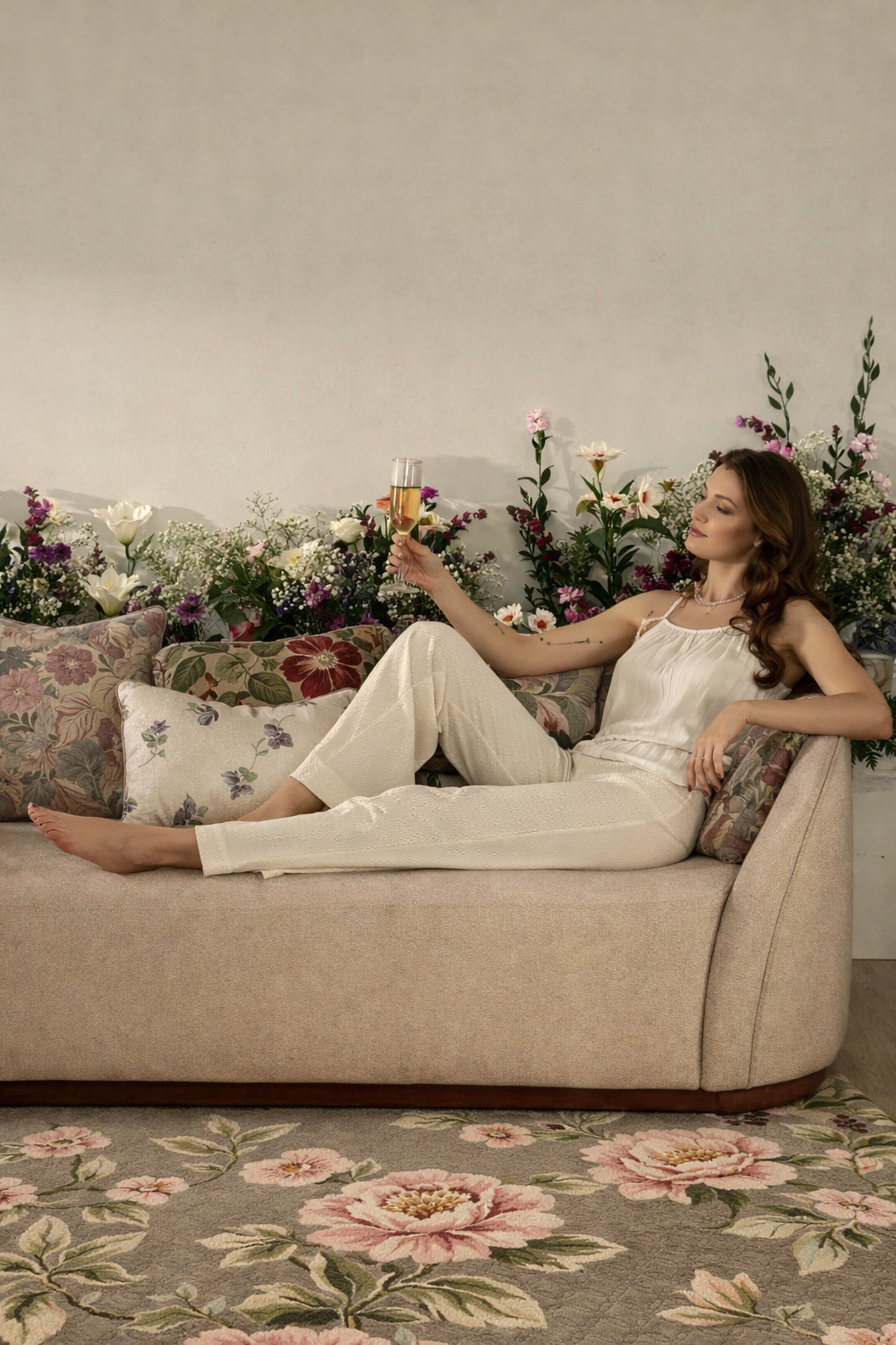 Petunia Hand Tufted Wool Rug