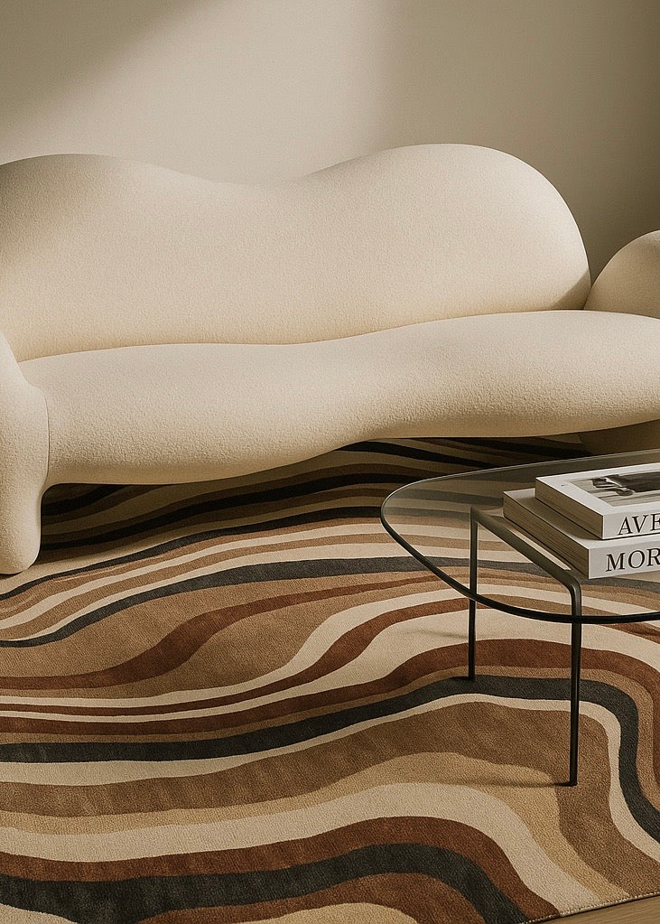Onyx Wool Viscose Rug