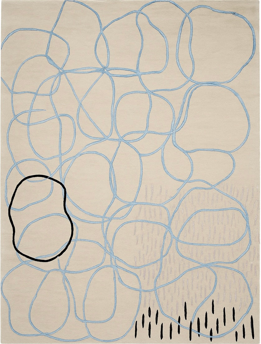 Skyfall Wool Viscose Rug