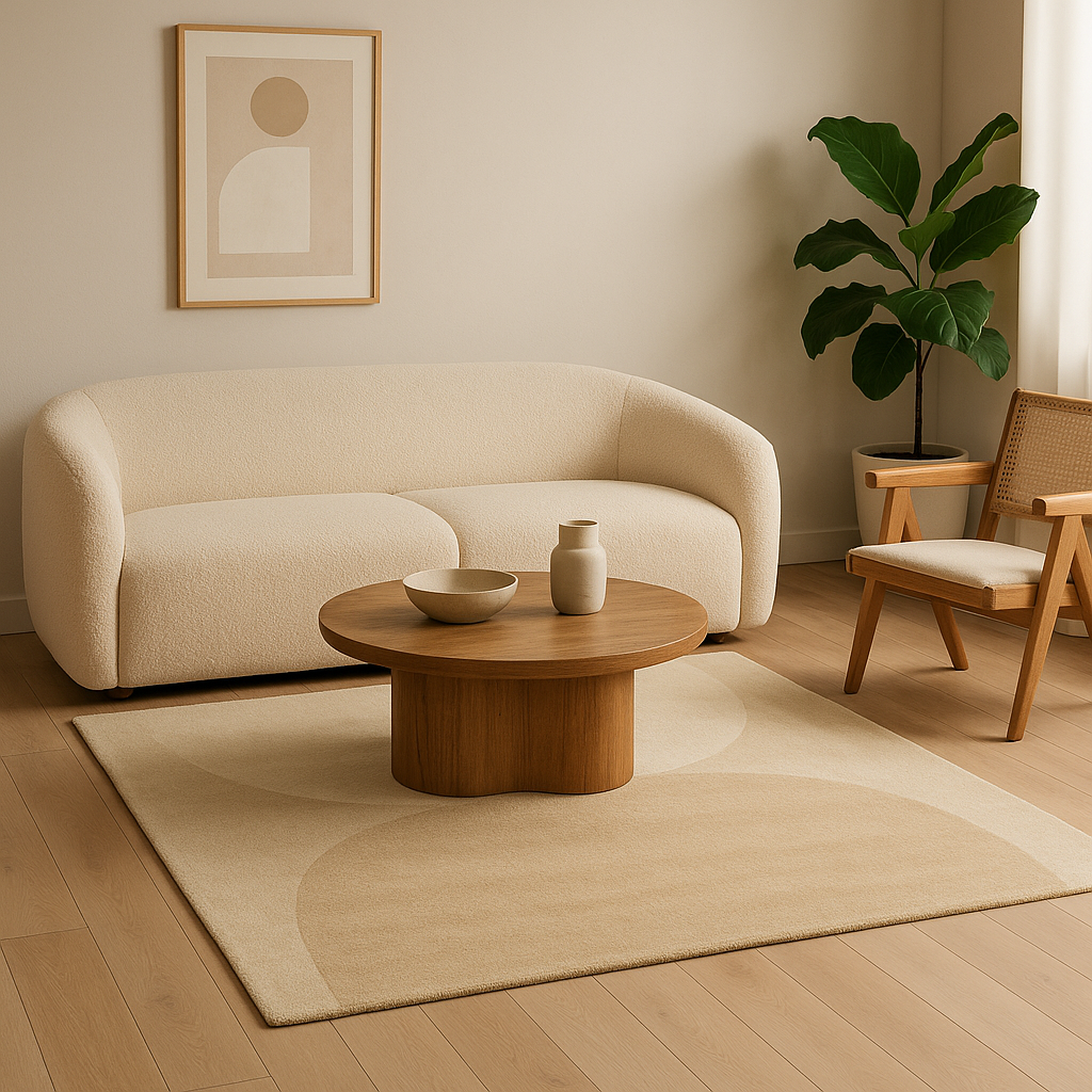 Caramel Wool Rug