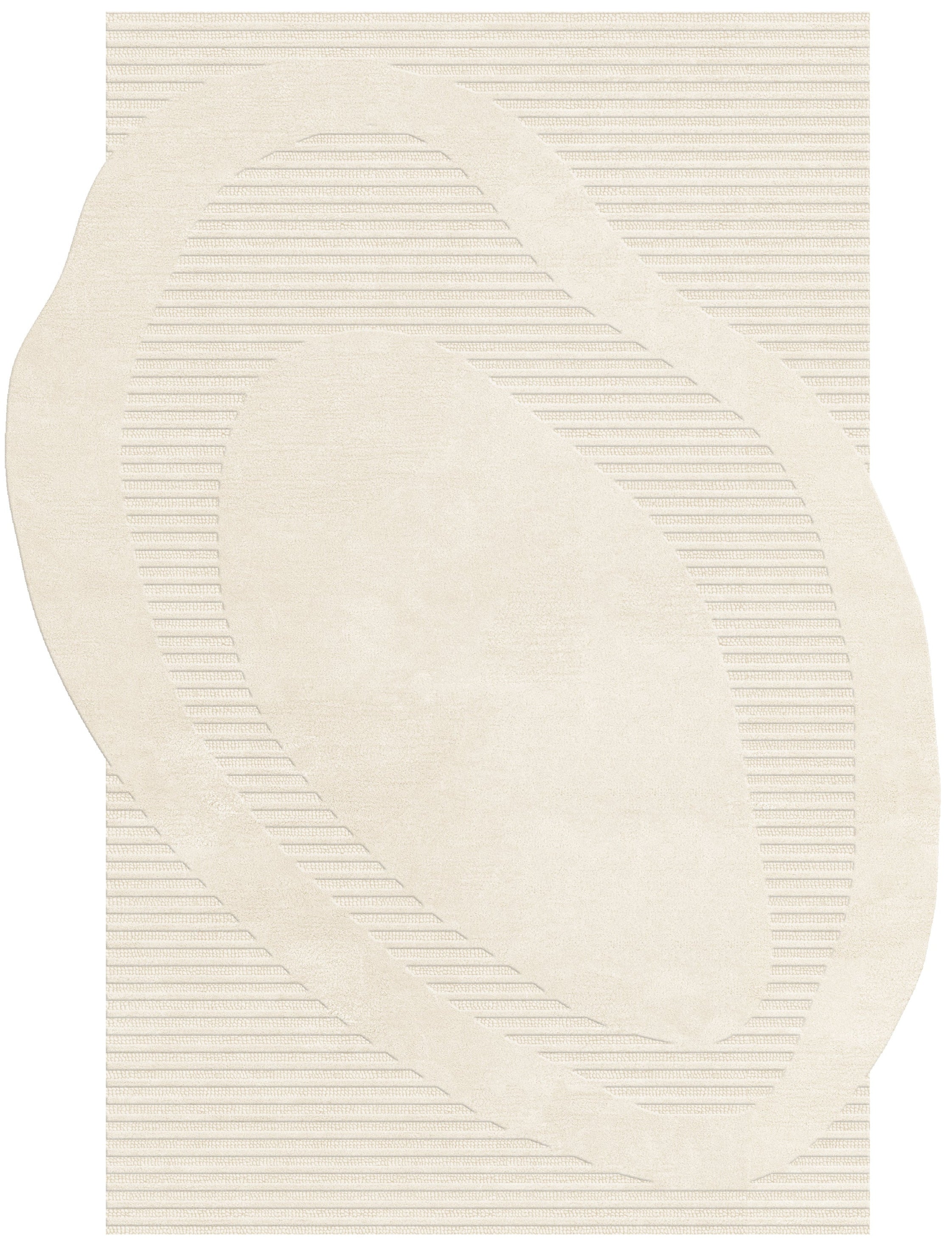 Uneven Wool Rug - Off White