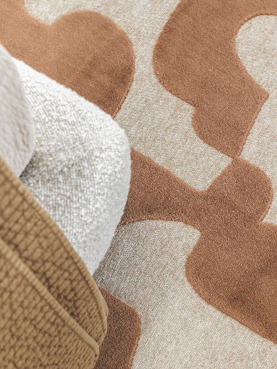 Eon Hand Tufted Wool Silk Rug