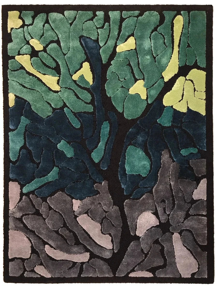 Aris Hand Tufted Wool Silk Rug