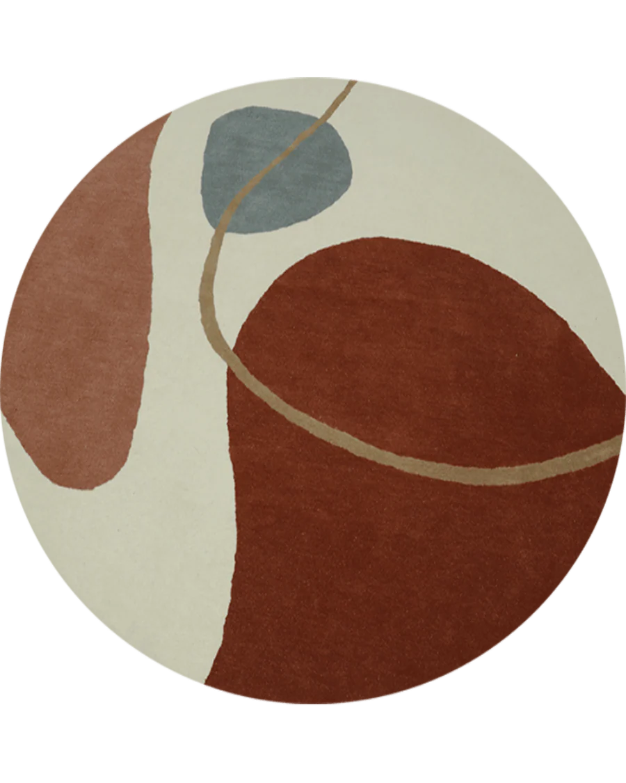 Maro Round Wool Rug