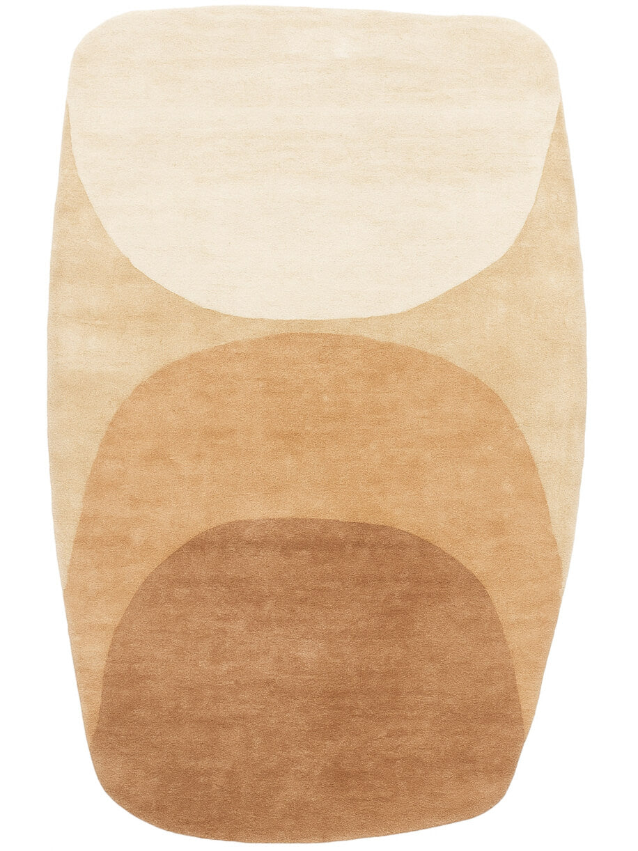 Almond Hand Tufted Wool Rug