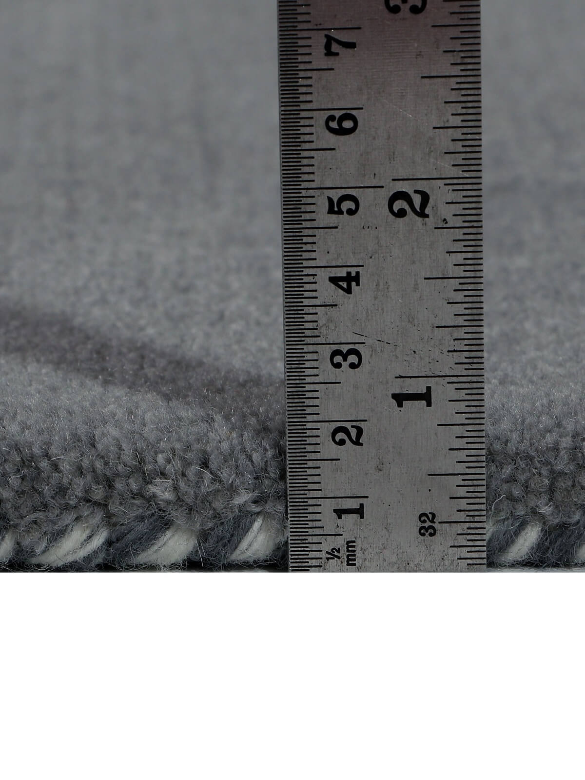 hand tufted wool rug pile height