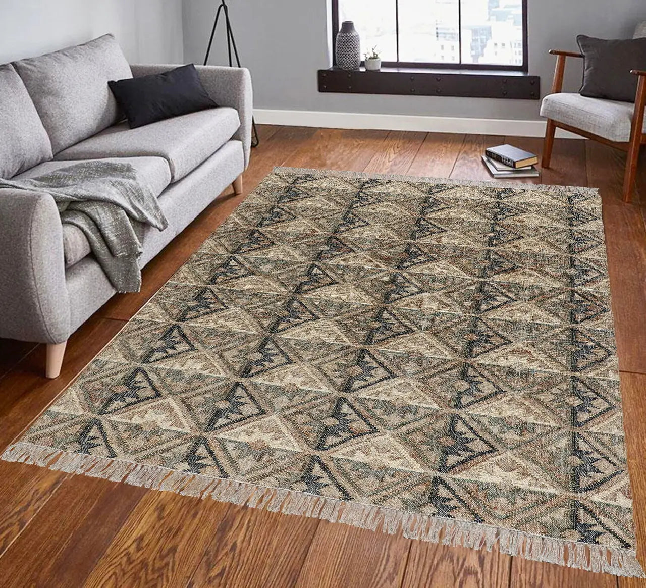 low pile jute rug for living room