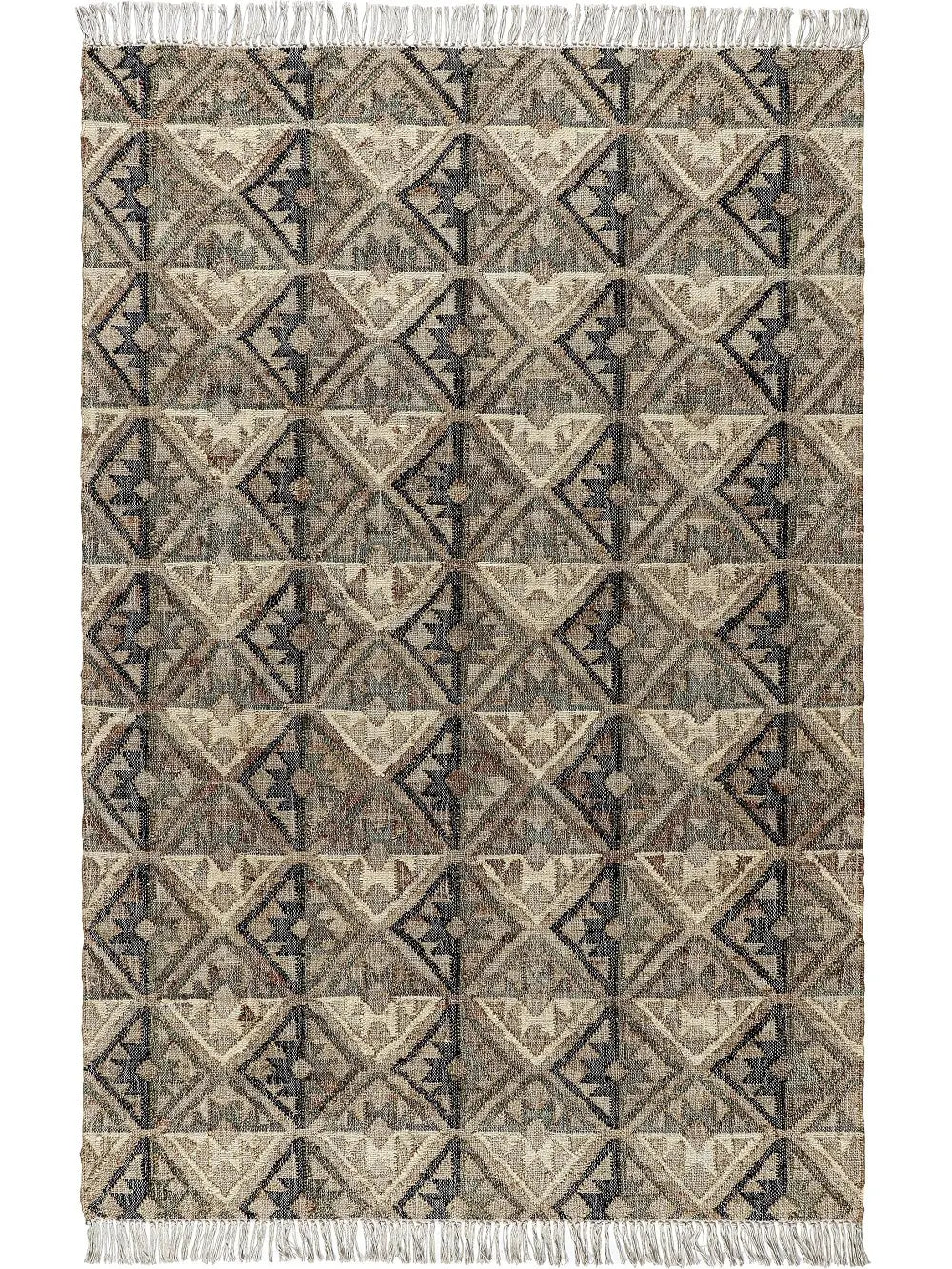 flatweave jute rug