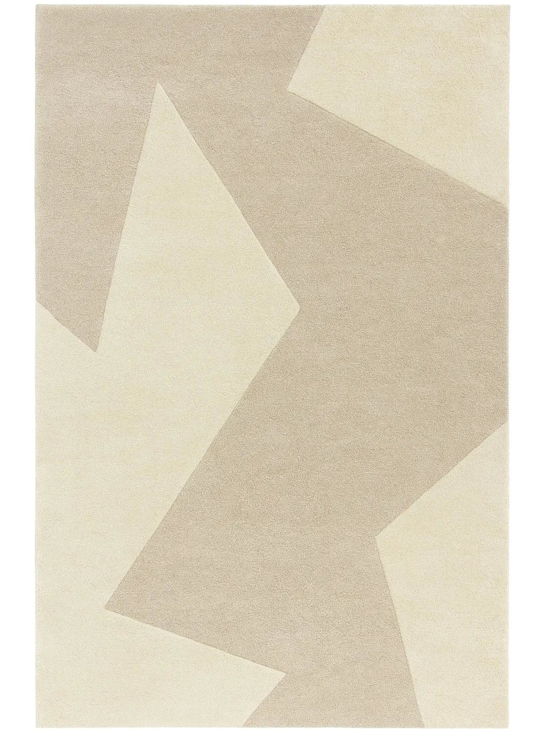 rectangular hand tuted wool rug