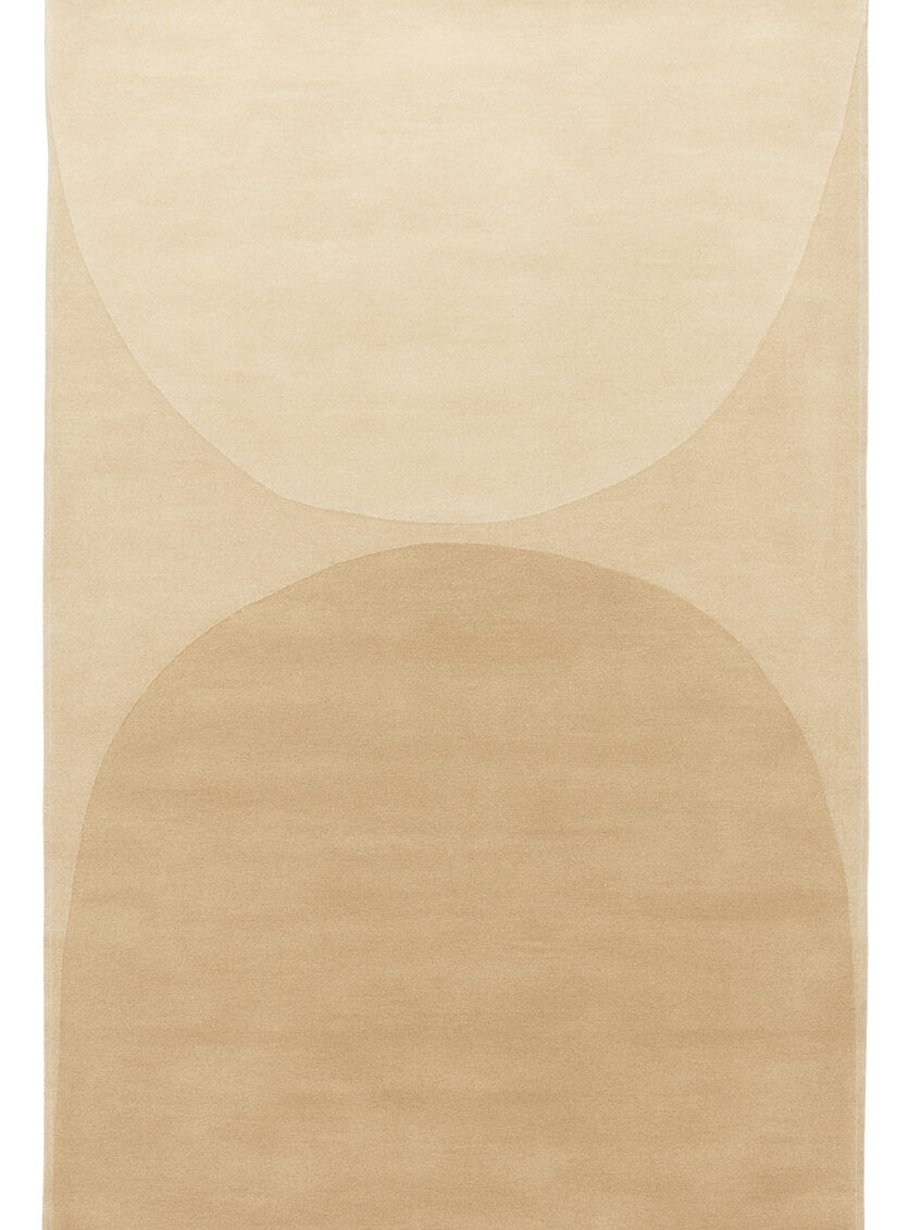 Caramel Hand Tufted Wool Rug