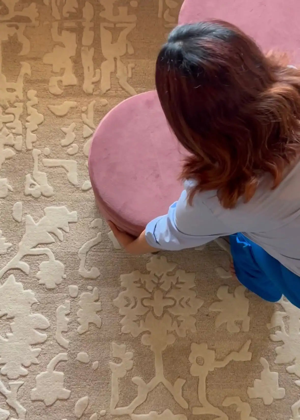 traditional pattern carpet