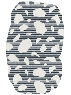 evoke shaped ool rug