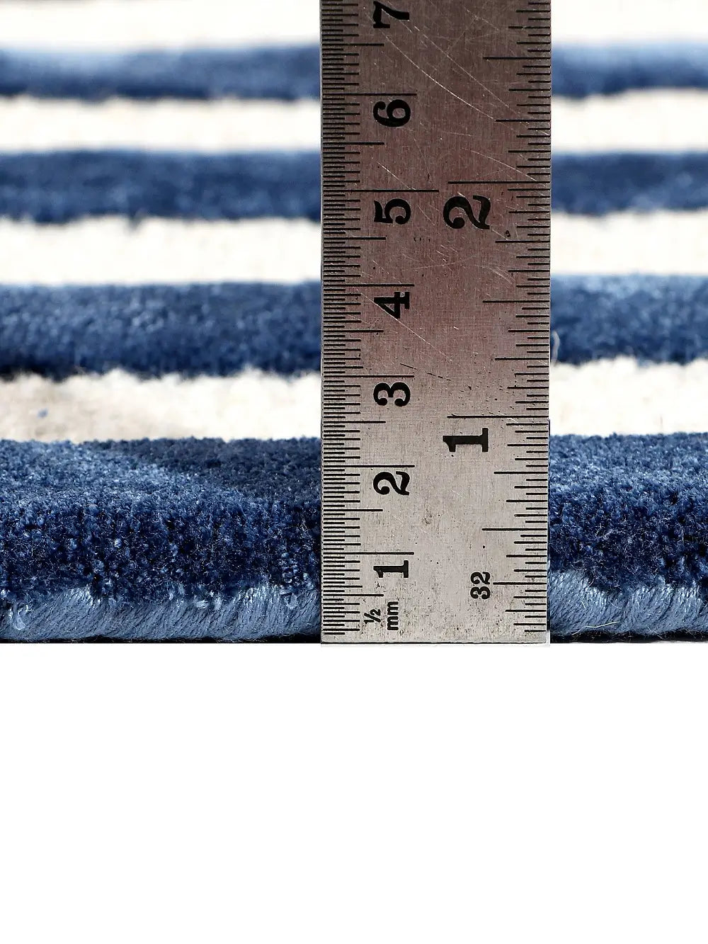 tufted area rug pile height