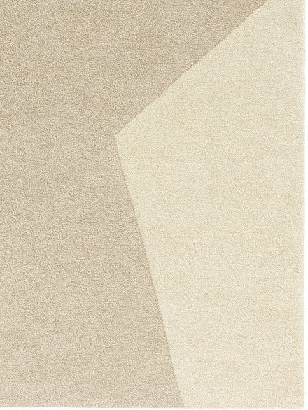 tufted wool rug close view