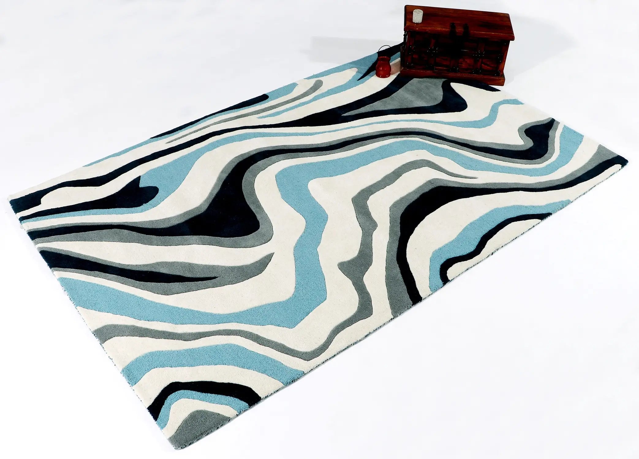 abstract area rug