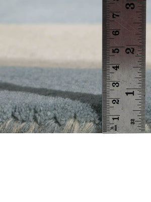 wool rug pile height