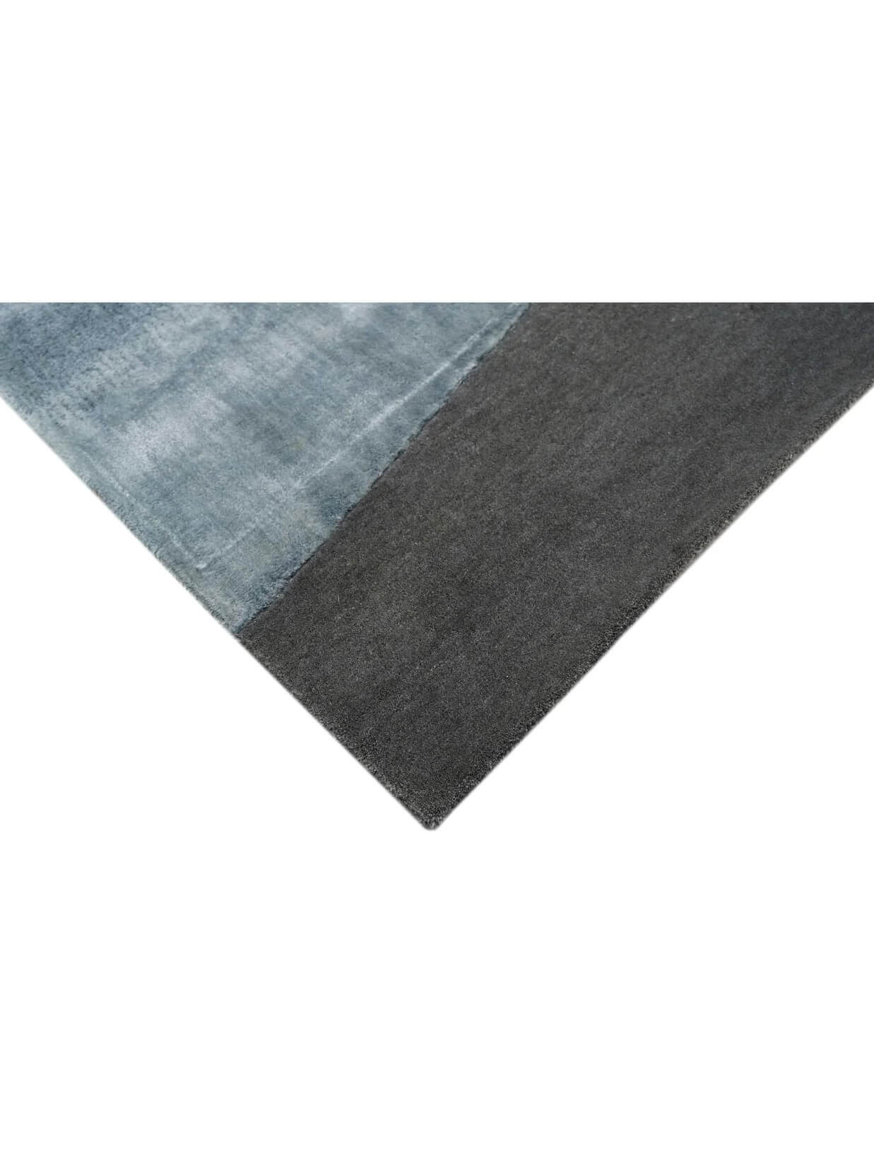 corner of a hand tufted rug