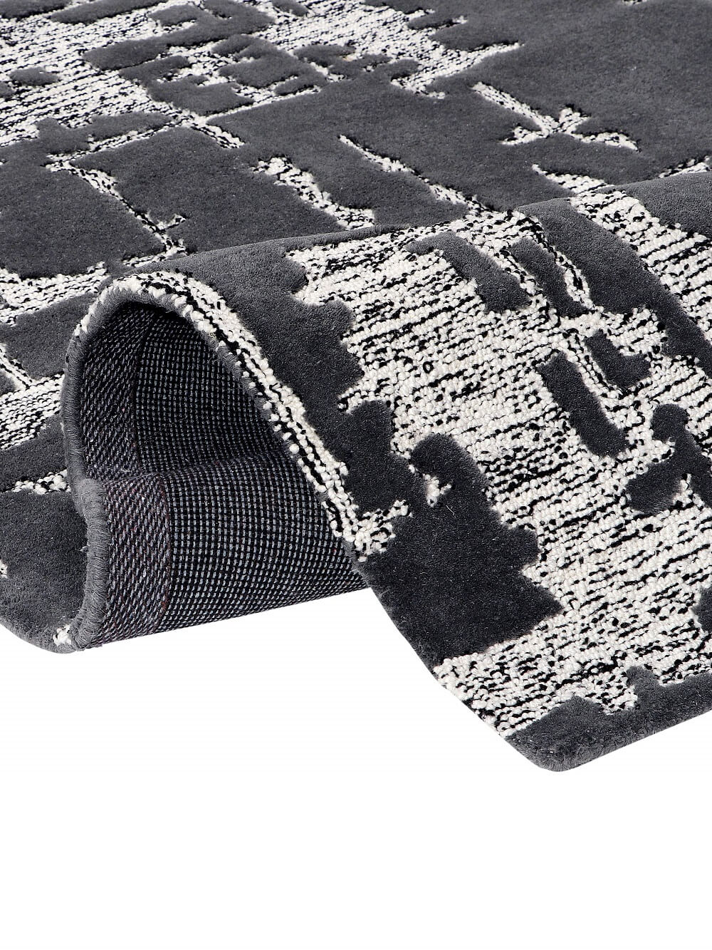 scupt tufted wool area rug