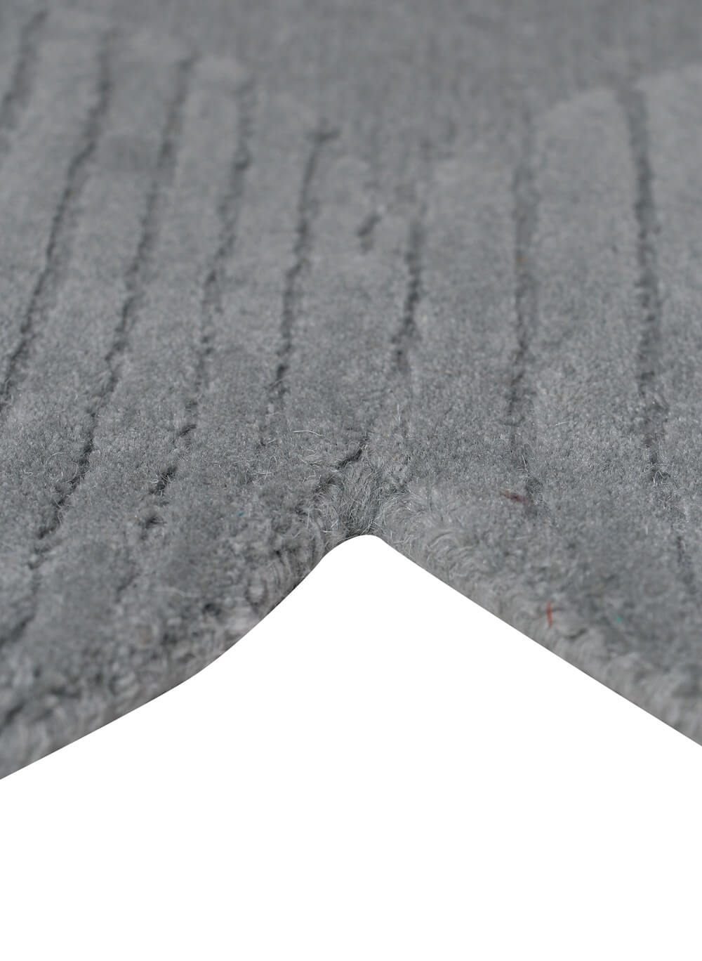 silhouette hand tufted rug edge binding