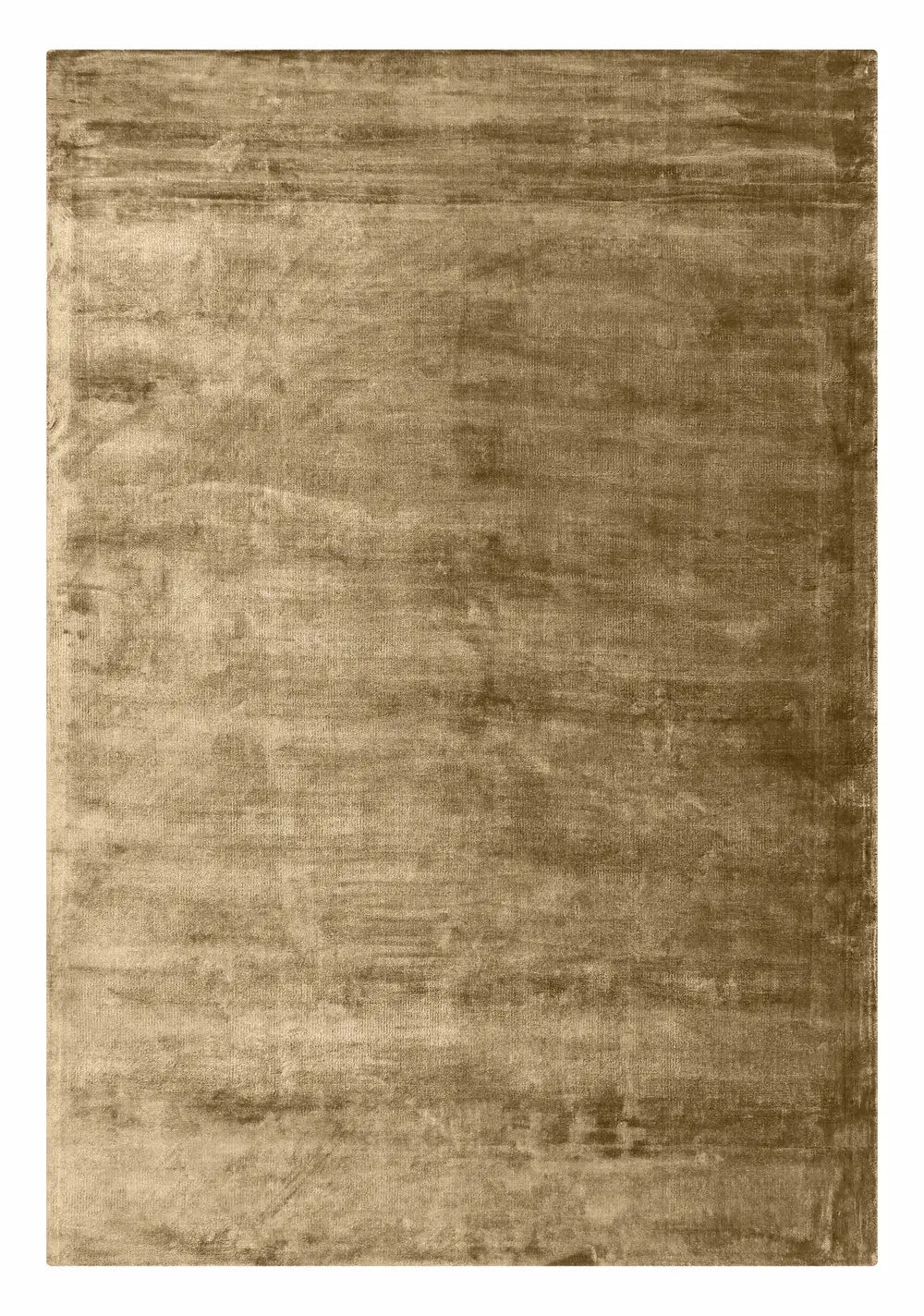 solid brown handloom viscose area rug
